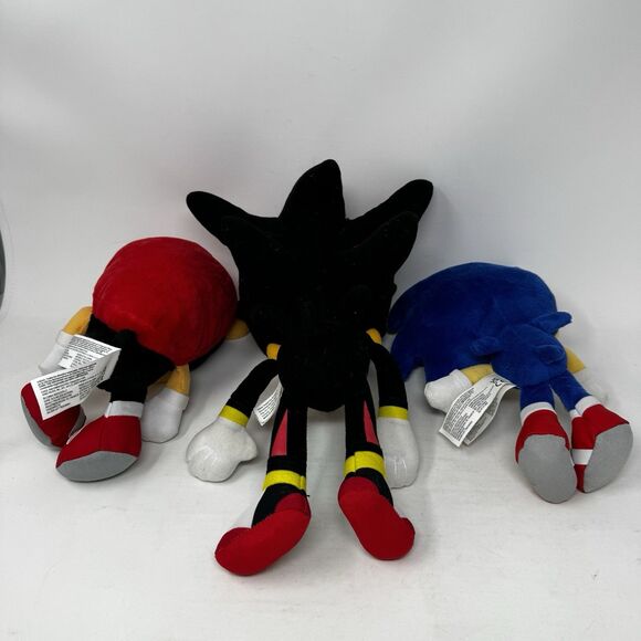 Sonic the Hedgehog Shadow Mighty Armadillo Plush Doll Stuffed Animal Toy‎ Lot 3 - Picture 6 of 16